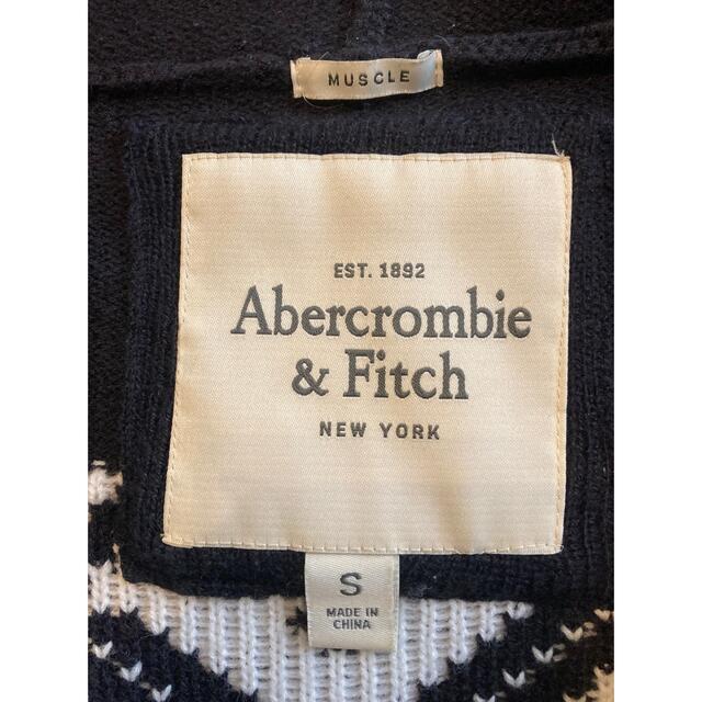 Abercrombie&Fitch(アバクロンビーアンドフィッチ)のアバクロンビー&フィッチ　カーディガン メンズのトップス(カーディガン)の商品写真