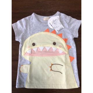 キッズズー(kid’s zoo)の新品☆kid's zoo キッズズー 70 恐竜　半袖　Tシャツ　男の子(Ｔシャツ)