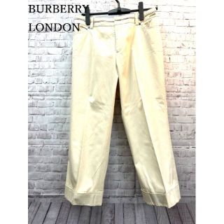 バーバリー(BURBERRY)の【美品】BURBERRY LONDON レディース　パンツ スラックス　44(カジュアルパンツ)