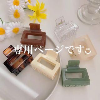 ⭐︎アンパンマン様専用ページ⭐︎(バレッタ/ヘアクリップ)