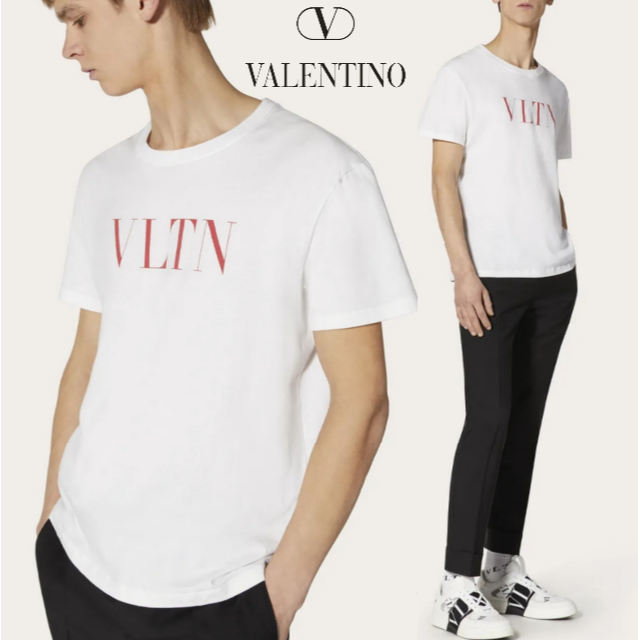 VALENTINO ヴァレンティノ VLTN ロゴ Tシャツ