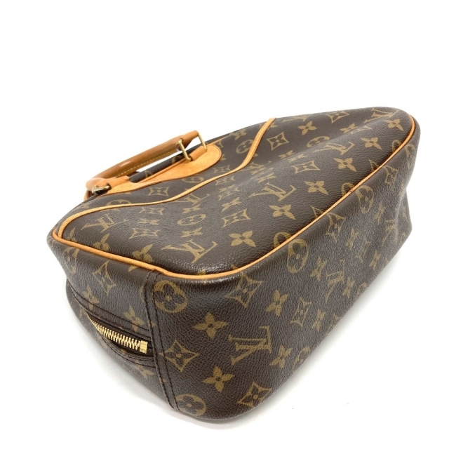 ルイヴィトン LOUIS VUITTON ドーヴィル M47270 モノグラム ボストンバッグ ハンドバッグ モノグラムキャンバス ブラウン