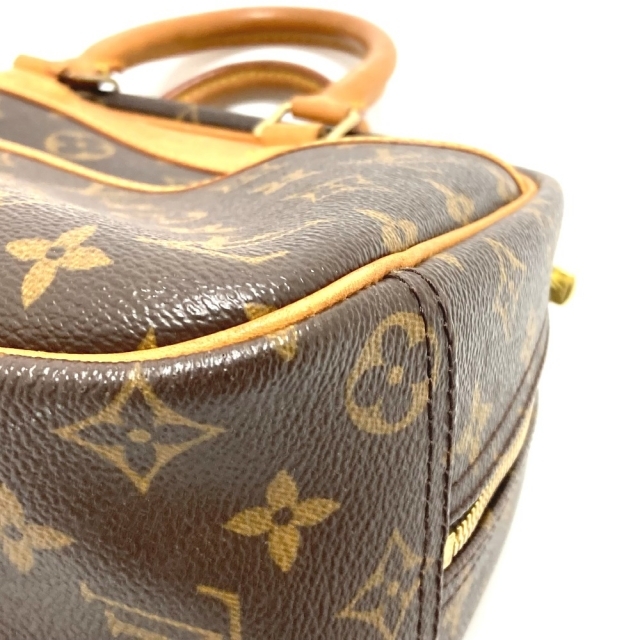 ルイヴィトン LOUIS VUITTON ドーヴィル M47270 モノグラム ボストンバッグ ハンドバッグ モノグラムキャンバス ブラウン