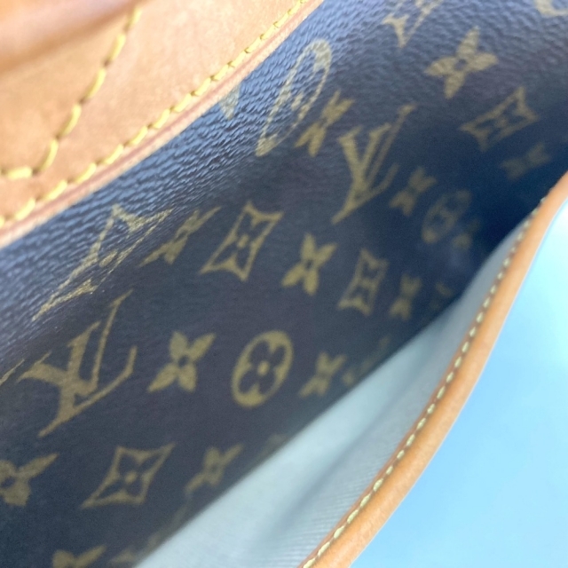 ルイヴィトン LOUIS VUITTON ドーヴィル M47270 モノグラム ボストンバッグ ハンドバッグ モノグラムキャンバス ブラウン