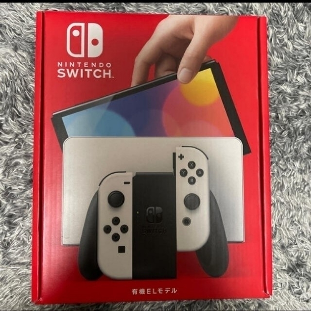◆未使用◆　有機EL Nintendo 新型 Switch 本体 ホワイト新品①