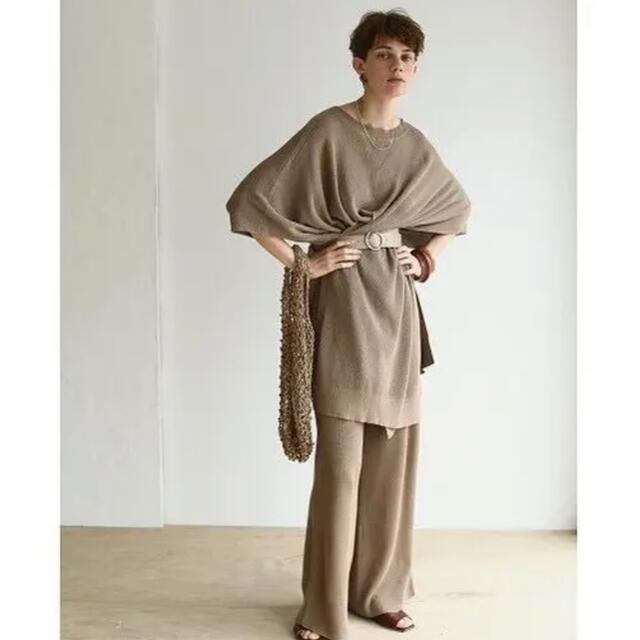 極美品 TODAYFUL リネンニット ポンチョ 完売品 | フリマアプリ ラクマ