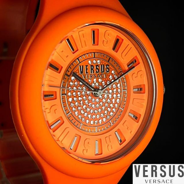 ♦︎オレンジ色♦︎Versus Versace/ベルサスベルサーチ/腕時計/新品