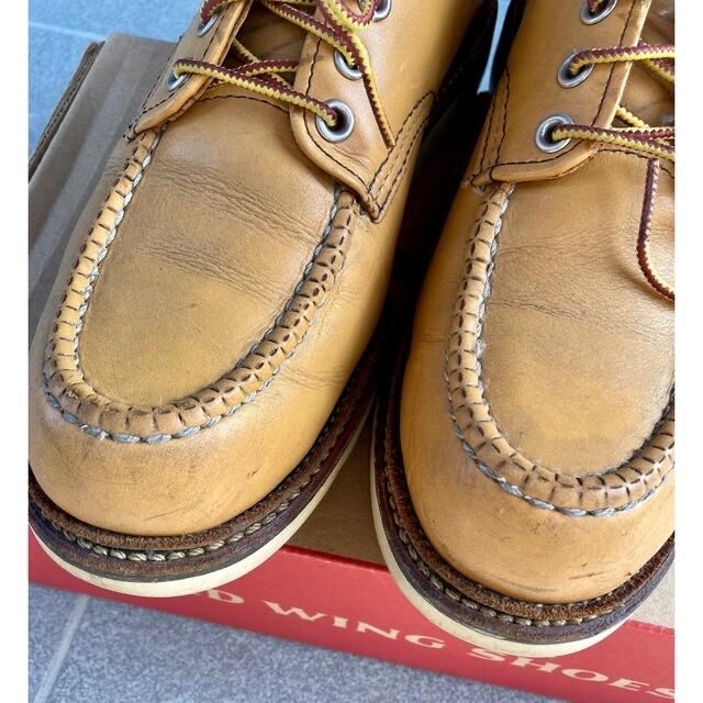 REDWING(レッドウィング)のREDWING レッドウィング オックスフォード マスタード size 8 メンズの靴/シューズ(ブーツ)の商品写真