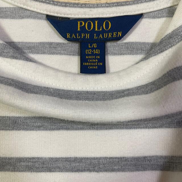 Ralph Lauren(ラルフローレン)のRalph Lauren ボーダー　ワンピース キッズ/ベビー/マタニティのキッズ服女の子用(90cm~)(ワンピース)の商品写真