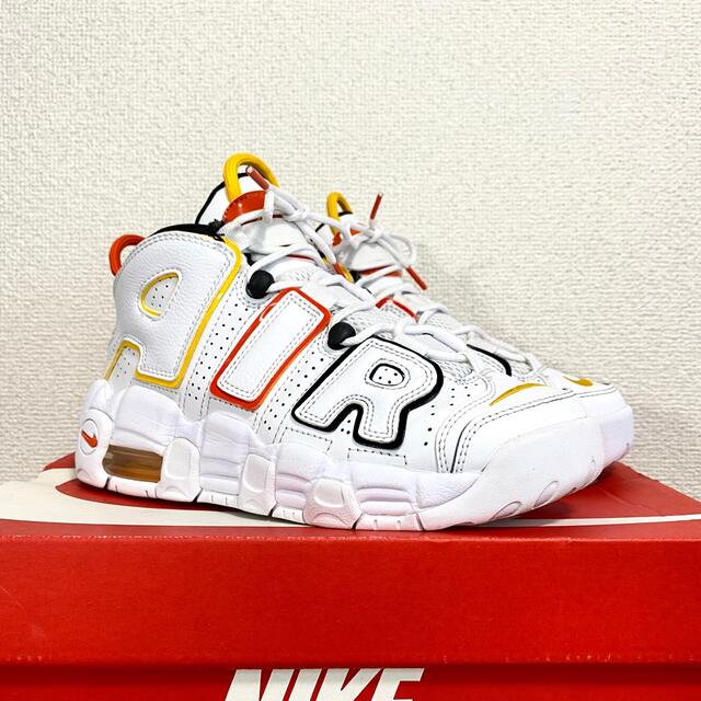 美品希少! NIKE AIR MORE UPTEMPO レイガンズ 23cm 5