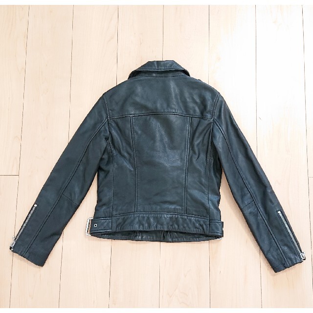 ★ 美品 ALLSAINTS シープレザージャケット 革ジャン ダブルライダース