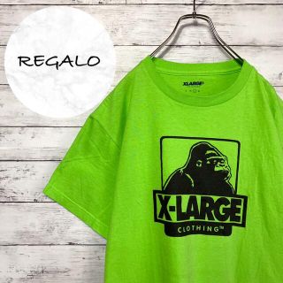 エクストララージ(XLARGE)の【アースカラー】エクストララージ☆プリントデカロゴミントグリーンTシャツ(Tシャツ/カットソー(半袖/袖なし))