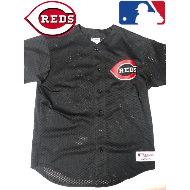 Majestic(マジェスティック)のレッズ REDS ケン グリフィー ジュニア ユニフォーム ベースボールシャツ メンズのトップス(シャツ)の商品写真