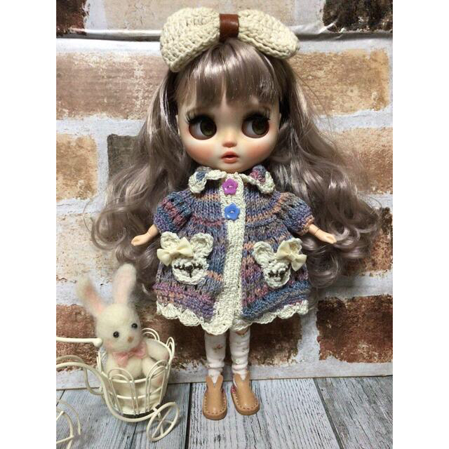 sold out新作price🐰透かし編みうさぎポッケカーディガン🐰