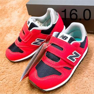 ニューバランス(New Balance)の16.0 新品　ニューバランス　スニーカー　373 レッド　キッズ　ベビー(スニーカー)