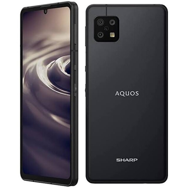 SHARP スマートフォン AQUOS sense6 128GB ブラック SH