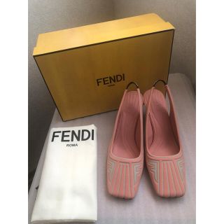 フェンディ(FENDI)の新品✴︎フェンディ　パンプス  スリングバックシューズ(ハイヒール/パンプス)