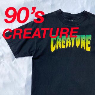 ドッグタウン(DOG TOWN)の90s CREATURE クリチャー　Tシャツ　スケート　スケボー　ヴィンテージ(Tシャツ/カットソー(半袖/袖なし))