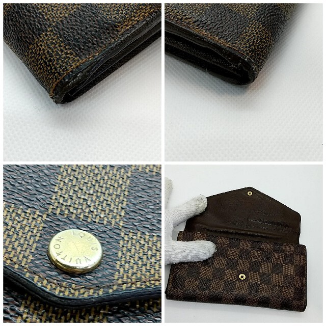 してますの】 LOUIS VUITTON - ルイヴィトン ダミエ エベヌ ...