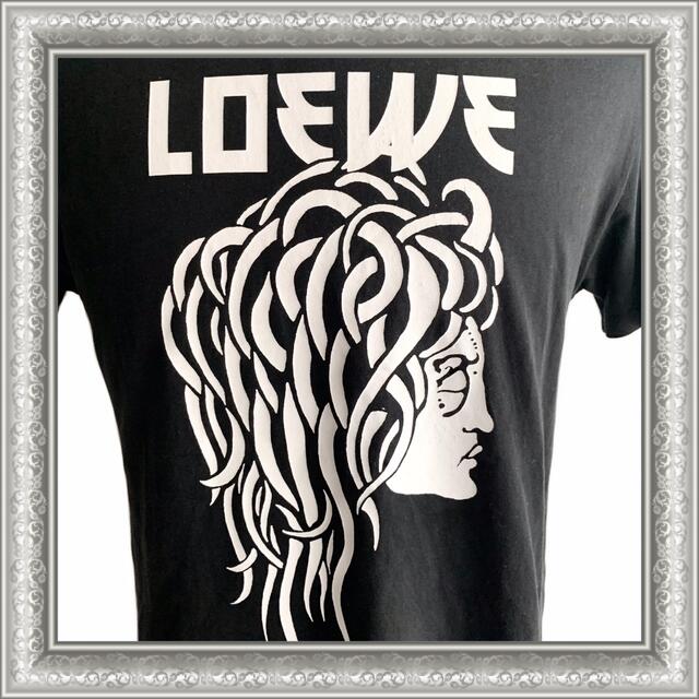 シャツ】 LOEWE - LOEWE ロエベ Tシャツ メデューサ Salome 黒 S