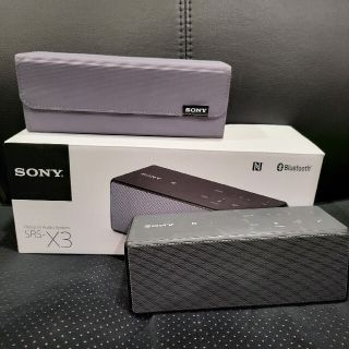 ソニー(SONY)のSONY SRS-X3 ケース付き(スピーカー)