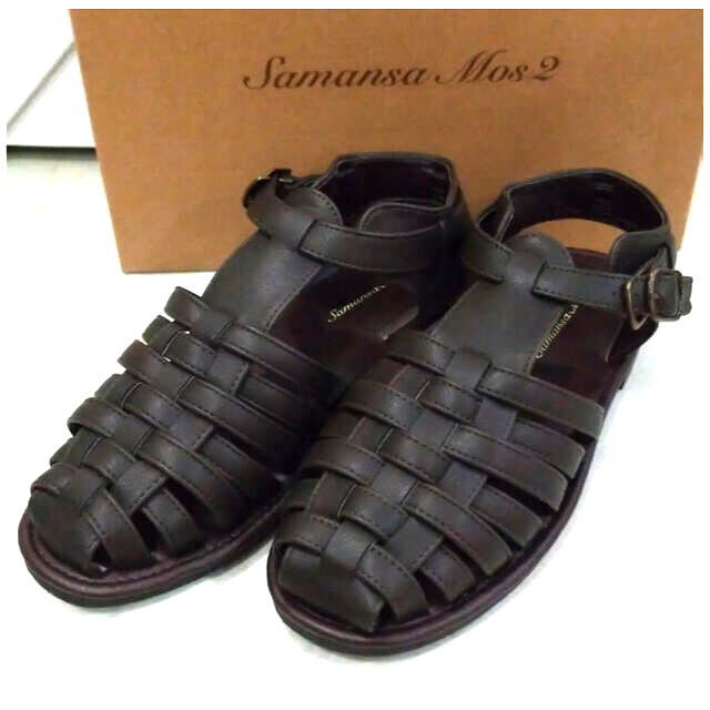 SM2(サマンサモスモス)のSM2グルカサンダルブラウン レディースの靴/シューズ(サンダル)の商品写真