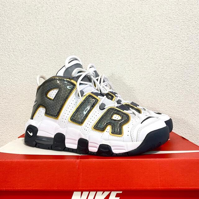 美品 レア 海外限定 NIKE GS AIR MORE UPTEMPO 24cm