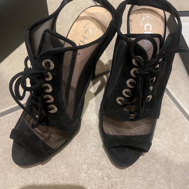 CHANEL - CHANEL シャネル メッシュ ブーツサンダルの通販 by
