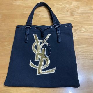 サンローラン(Saint Laurent)のYSL トートバック　黒  再お値下げ致しました。(トートバッグ)