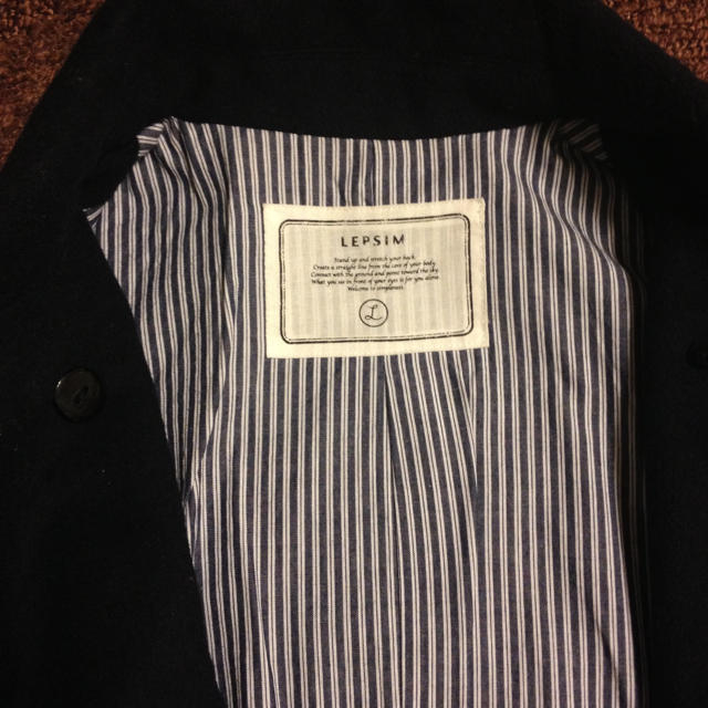LEPSIM(レプシィム)のLEPSIM コート レディースのジャケット/アウター(ピーコート)の商品写真