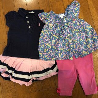 ラルフローレン(Ralph Lauren)のRalph Lauren   女の子2着　80(シャツ/カットソー)