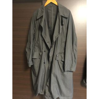 コモリ(COMOLI)のteatora device coat グレー　テアトラ　デバイスコート(ステンカラーコート)