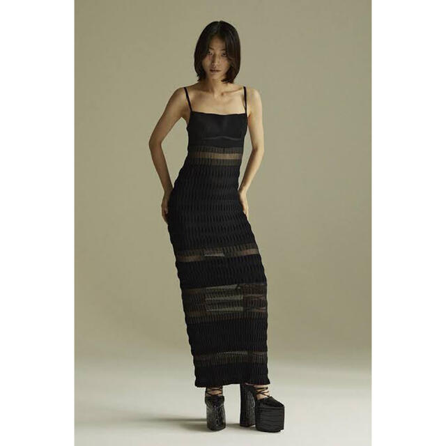 fetico cheer stripe knit cami dress 限定版 51.0%OFF stockshoes.co