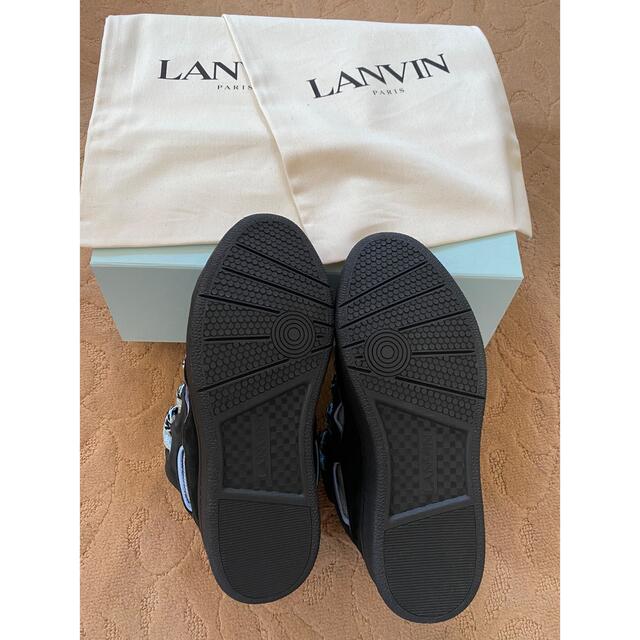 LANVIN(ランバン)のランバン　LANVIN スニーカー　Curb 人気　ブラック　42 海外　購入 メンズの靴/シューズ(スニーカー)の商品写真