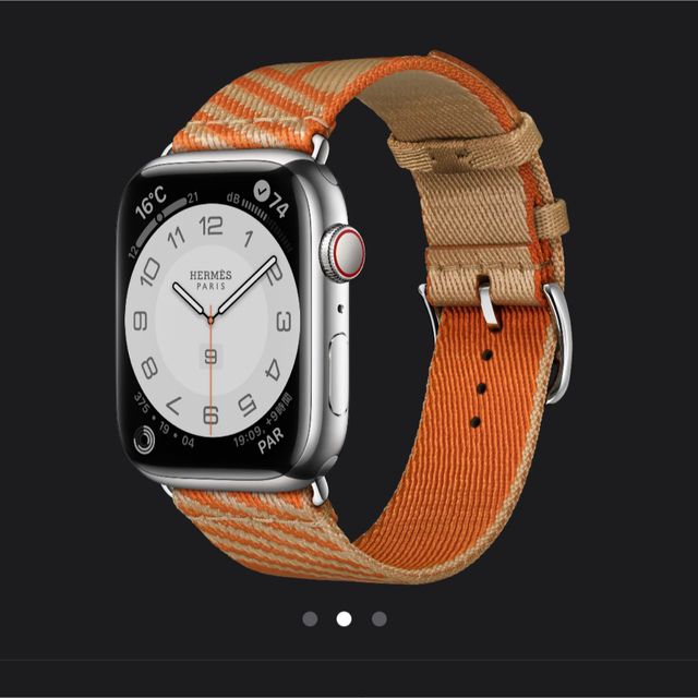 2022最新作】 Watch Apple - エルメス 41mm アップルウォッチ7 腕時計 ...