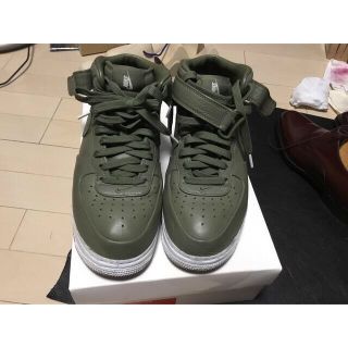 ナイキ(NIKE)の最終値下美品Nike airforce1 mid(スニーカー)