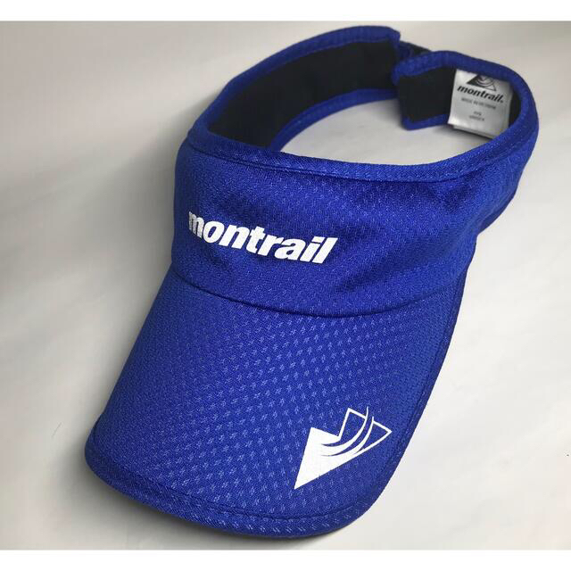 montrail(モントレイル)の未使用❗️モントレイル ランニングサンバイザー  / ブルー スポーツ/アウトドアのランニング(その他)の商品写真