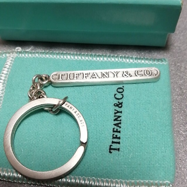 Tiffany & Co.(ティファニー)のティファニー プレートバーキーリング メンズのファッション小物(キーホルダー)の商品写真