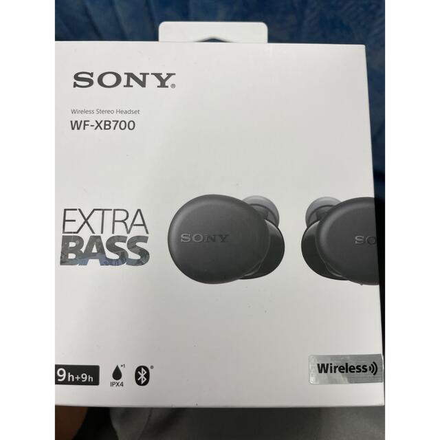 SONY 完全ワイヤレスイヤホン WF-XB700(B)