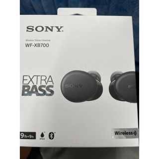 SONY 完全ワイヤレスイヤホン WF-XB700(B)(ヘッドフォン/イヤフォン)