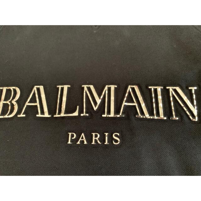 BALMAIN(バルマン)のBalmainバルマン　ジュニア　レディース　トレーナー  スウェット　ブラック レディースのトップス(トレーナー/スウェット)の商品写真