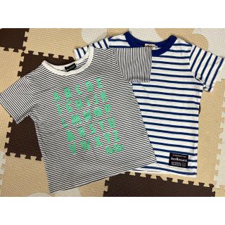 ベベ(BeBe)のBeBe、HOTBISCUITS キッズTシャツ　100cm 2枚セット(Tシャツ/カットソー)