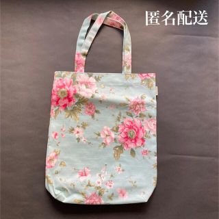 ローラアシュレイ(LAURA ASHLEY)のローラアシュレイ　ミルナーブルー　A4トートバッグ(トートバッグ)