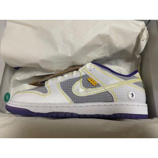 ナイキ(NIKE)のUNION Nike Dunk Low Court Purple 27cm(スニーカー)