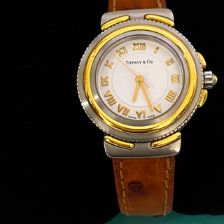 ティファニー(Tiffany & Co.)のお値下げtiffanyインタリオクォーツ腕時計純正ベルト(腕時計)
