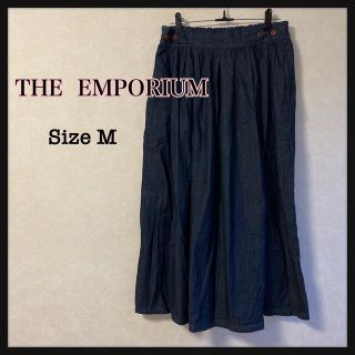 ジエンポリアム(THE EMPORIUM)の【THE EMPORIUMジエンポリアム】ネイビーのロングスカート(Mサイズ(ロングスカート)