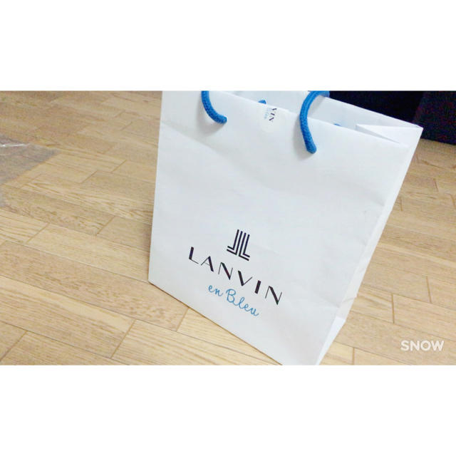 LANVIN en Bleu(ランバンオンブルー)のlanvin 袋 レディースのバッグ(ショップ袋)の商品写真