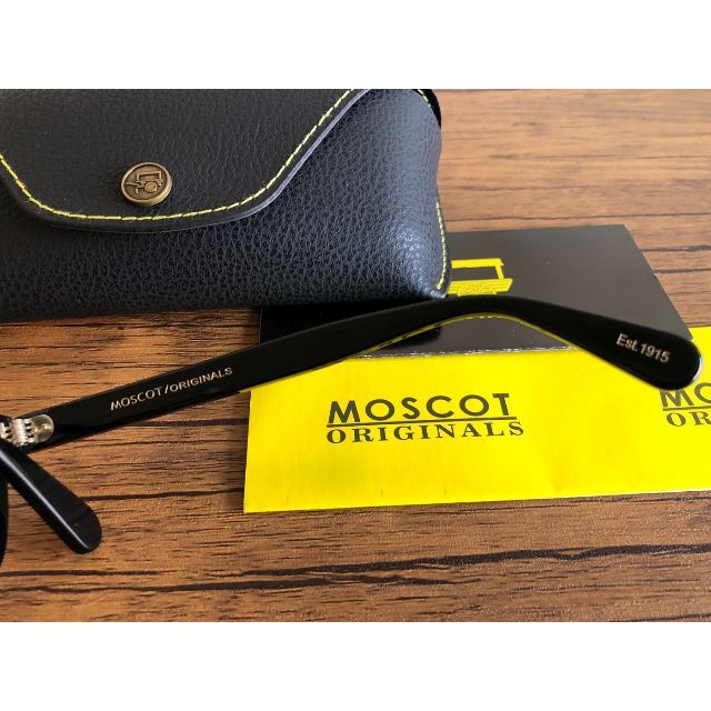 MOSCOT LEMTOSH / モスコット レムトッシュ 44 BLACK  メンズのファッション小物(サングラス/メガネ)の商品写真