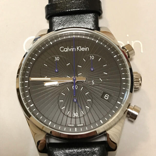 calvin klein カルバンクライン　腕時計　クロノグラフ　新古品　極美品