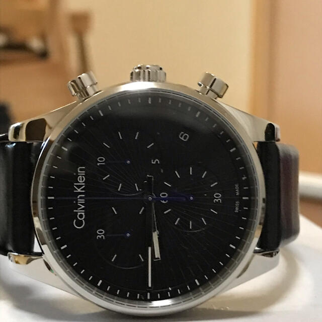 calvin klein カルバンクライン　腕時計　クロノグラフ　新古品　極美品